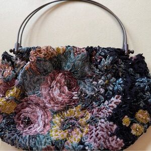 Floral Embroidered Women's Bag